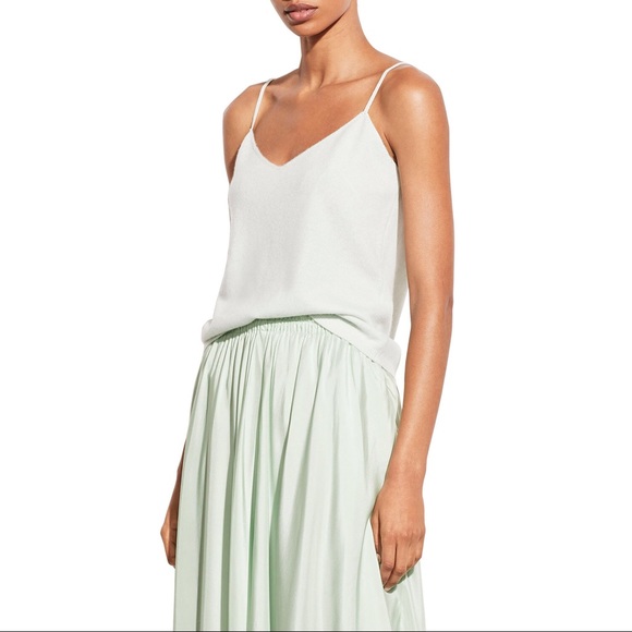 Nwt Vince Cashmere Crochet Strap Tank 